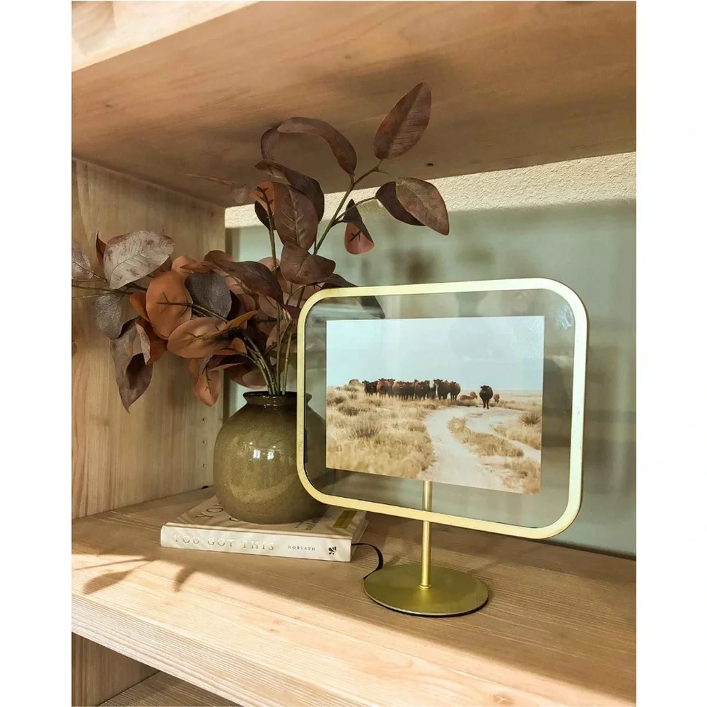 Hearth & Hand Magnolia Rusted Silver Dollar Eucalyptus Fall Arrangement